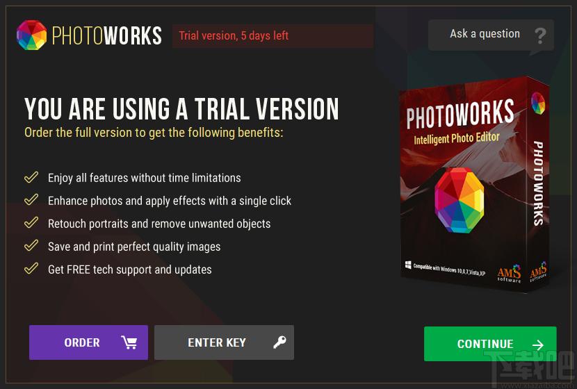 AMS Software PhotoWorks下载,智能图像编辑软件