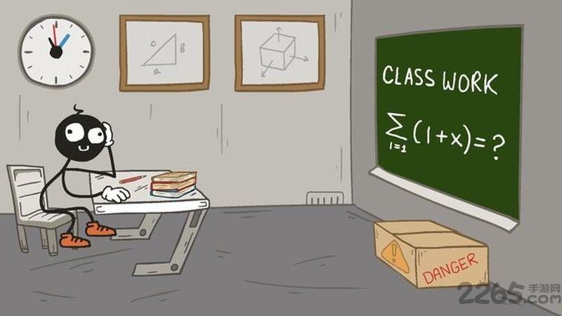 火柴人逃离学校中文版下载,火柴人逃离学校,火柴人游戏,冒险游戏,解谜游戏